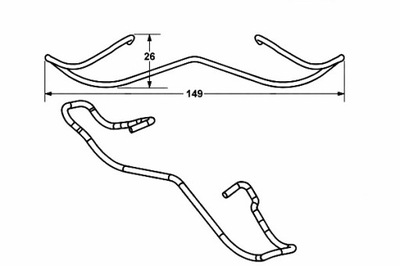 КОМПЛЕКТ МОНТАЖНЫЙ КОЛОДОК FORD COUGAR FIESTA V FOCU