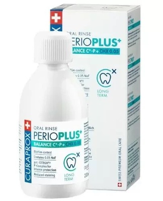 Curaprox Perio Plus Balance płyn do płukania jamy ustnej 200 ml