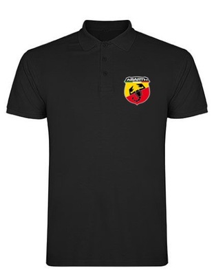 Męska Koszulka Polo Polówka ABARTH S-XXL TU XL