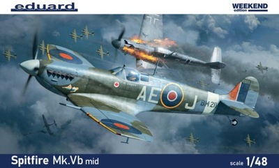 Eduard 84186 1/48 Spitfire Mk.Vb mid (Weekend Edition) POLSKIE MALOWANIE