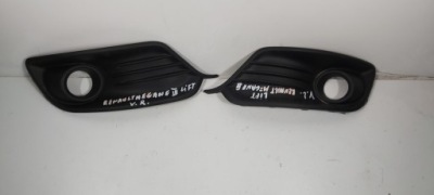 Renault megane iii lift решітка бампера l+p перед фото №1