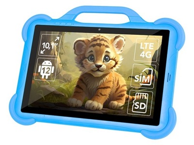 BLOW Kids TAB10 4G 4/64GB Niebieskie etui Tablet
