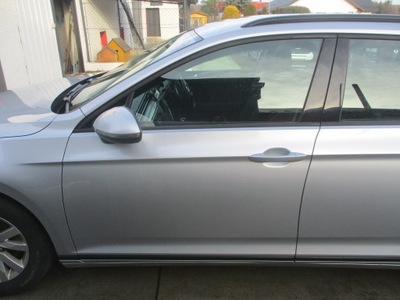 DRZWI LEWY PRZÓD VW PASSAT B8 PRZEDLIFT LA7W 14-18