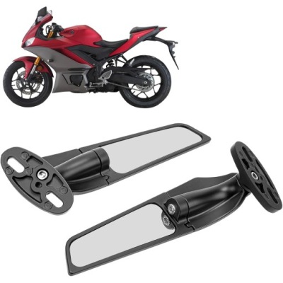 2ШТ ДЗЕРКАЛА ДЗЕРКАЛО ДЛЯ YAMAHA YZF R6 R1 R25 R3 R125 R15 