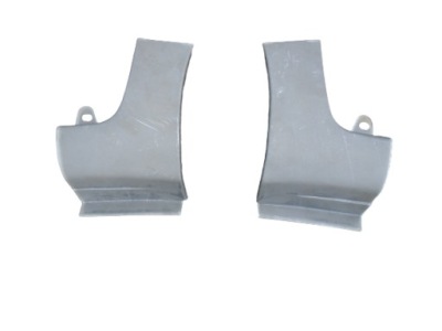 Fiat panda 03- ремкомплект крила права оцинковка фото №1