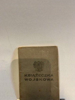 KSIĄŻECZKA WOJSKOWA ŁÓDŹ 1949