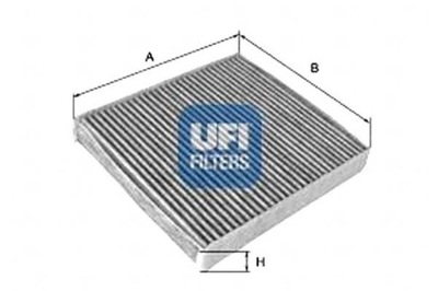 UFI ФИЛЬТР САЛОНА ALFA ROMEO 159 05- WEG UFI