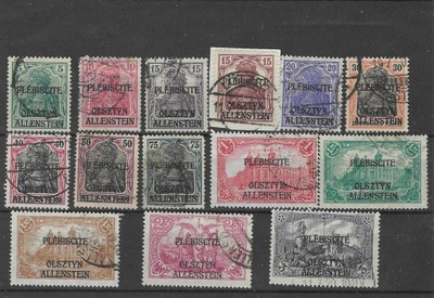 Olsztyn 1920 Fi.1-14 O Kasowany