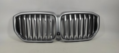 Bmw x5 g05 l;ci рестайлінг  решітка радіатора хром satyna оригінал фото №1