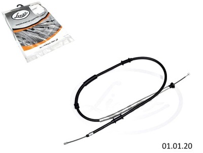 Трос гальмівна ручного задня l abarth punto alfa romeo mito fiat фото №1