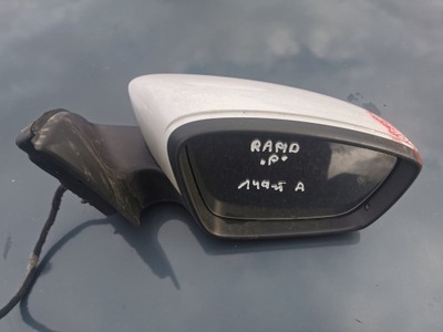 Дзеркало зовнішнє праве skoda rapid 5jb857408f фото №1