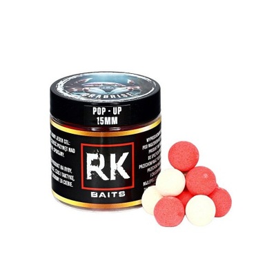 Kulki proteinowe RK Baits Crabrise Fluo Pop Up 15