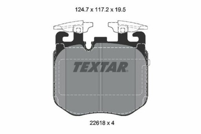 TRINKELĖS STABDŽIŲ TEXTAR 2261801 