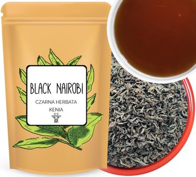 Afrykańska czarna liściasta herbata Kenii LEO TEA