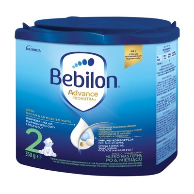 Bebilon 2 z Pronutra mleko modyfikowane 350g