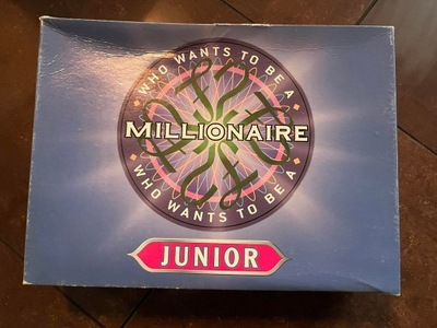 Gra karciana quiz Milionerzy Junior Millionaire