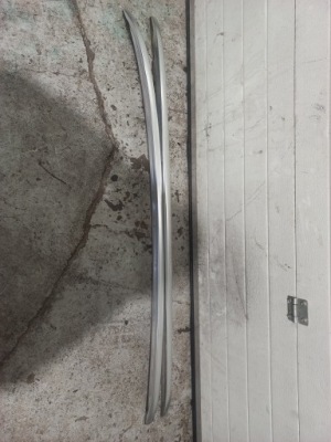 Рейлінги дахові комплект хром mercedes gla w156 x156 фото №1