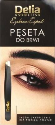 DELIA COSMETICS Eyebrow Expert pęseta do brwi