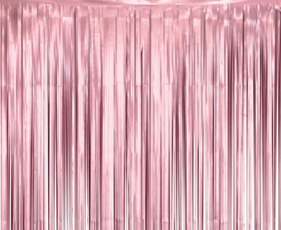 Kurtyna Dekoracyjna Matowa Różowa 100 x 200cm