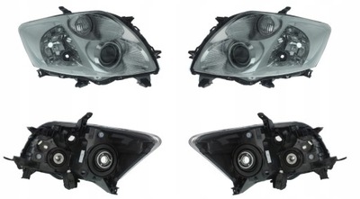 Фара лампа toyota auris e15 07-10 l+p tyc фото №1