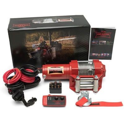 WYCIĄGARKA DRAGON WINCH DWM 3500ST DO QUADA PŁUGA