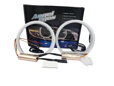 2 IN 1 DUAL COLORS COTTON RINGS LED BMW E39 (09.2000-2004) ZOLTO WHITE COLOR  