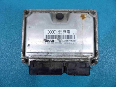 Бортовой компьютер audi a8 d3 4e0906018 6.0 w12 фото №1