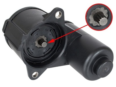 Audi a6 c6 12 шлицов моторчик тормоза ручного фото №1