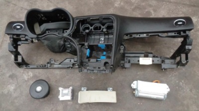 Приборная панель консоль приборная панель подушки безопасности датчик alfa romeo 159 czarna фото №1