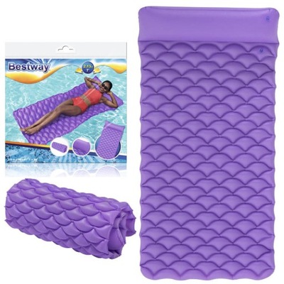 MATERAC DMUCHANY PLAŻOWY DO PŁYWANIA WODY BESTWAY