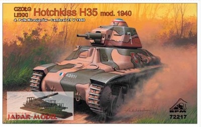 RPM 72217 1/72 Hotchkiss H35 późny (Francja 1940)