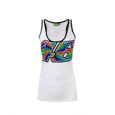 KOSZULKA ЖЕНСКАЯ TANKTOP VR46 БЕЛИЙ M VRWTT261103