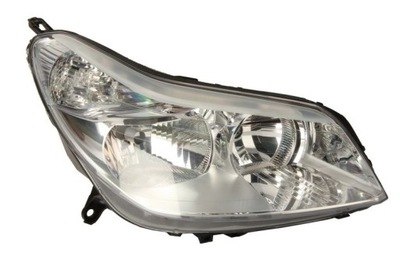 Citroen c5 2004- фара лампа передня права фото №1