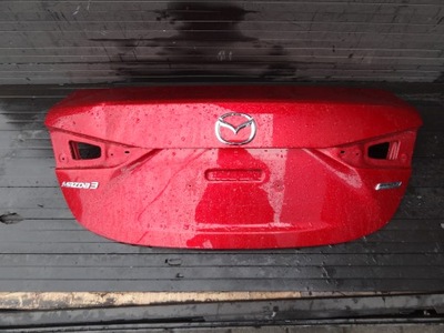 Mazda 3 2014 bm sedan крышка багажника багажника оригинал фото №1