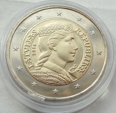 ŁOTWA - 2 EURO - 2014