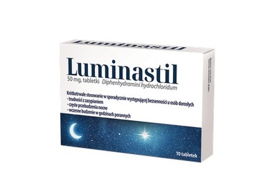 Luminastil, 50 mg, 10 tabletek