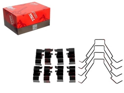 Набор монтажный тормозных колодок kia carens i carens ii ce фото №1