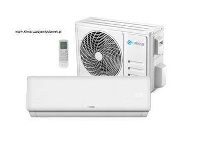 Klimatyzator Brisse 2,5kW z pompą ciepła + WiFi