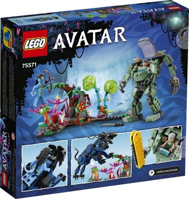 LEGO Avatar Neytiri i Thanator vs Quaritch 75571