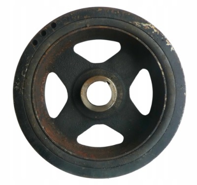 Шків колінчастого вала колінчастого 6pk toyota corolla e12 1.4 d4d 2001-2007 рік фото №1