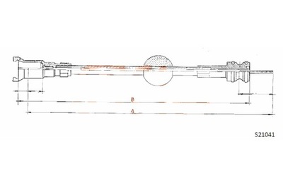 COFLE CABLE CUADRO DE INSTRUMENTOS COFLE S21041 PEUGEOT 405D.309  