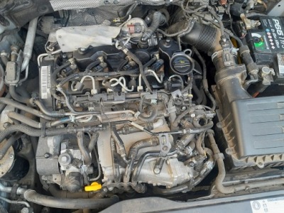 Vw golf vii 1.6 tdi cxx двигатель kompletny 110km фото №1