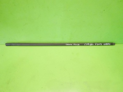 Молдинг уплотнитель правая перед renault clio iii фото №1