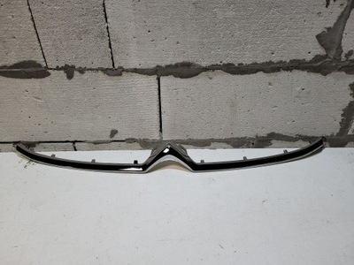 Молдинг бампера перед c3 aircross хром 17+ фото №1