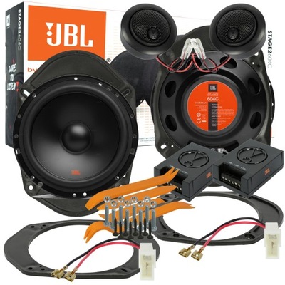 JBL STAGE2 604C ДИНАМИКИ FORD TRANSIT MK5 V ПЕРЕД