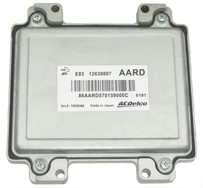 КОМПЬЮТЕР ECU OPEL ASTRA J 1.6 E83 12638807 AARD