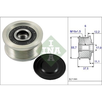 ALTERNADOR - EMBRAGUE JEDNOKIERUNKOWE INA 535 0226 10  