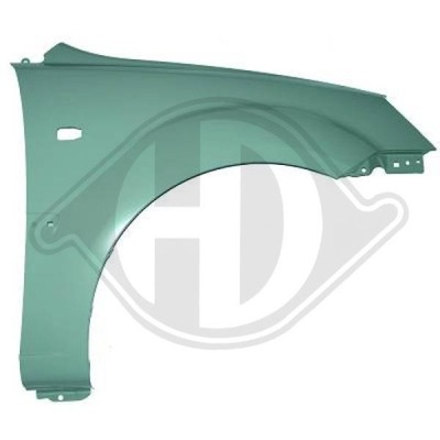 Крыло do kia rio ii 4/5 türig 05-11 фото №1