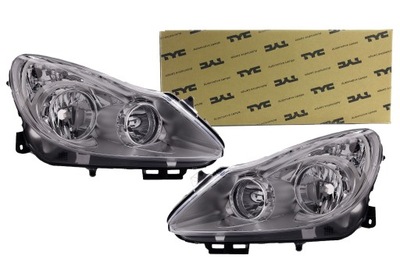 SET LAMPS H7+H1 OPEL CORSA 06-11 TYC  