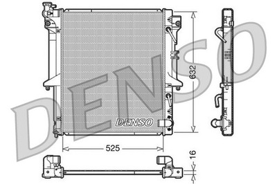 AUŠINTUVAS VANDENS DENSO DRM45018 